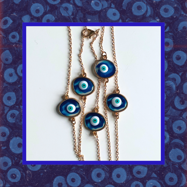 Bracelet amulette œil Nazar Bonçuk – Bijou de protection contre le mauvais œil, fait main – Image 2