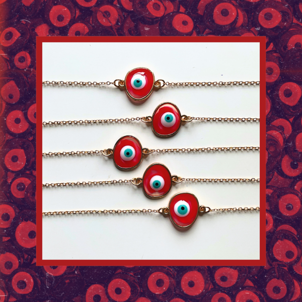 Bracelet amulette œil Nazar Bonçuk – Bijou de protection contre le mauvais œil, fait main – Image 3