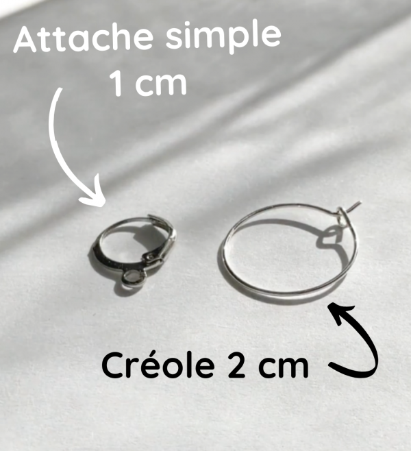 Boucles d'oreilles simples 'Izzie', fleurs brodées en tissu légères à porter – Image 15