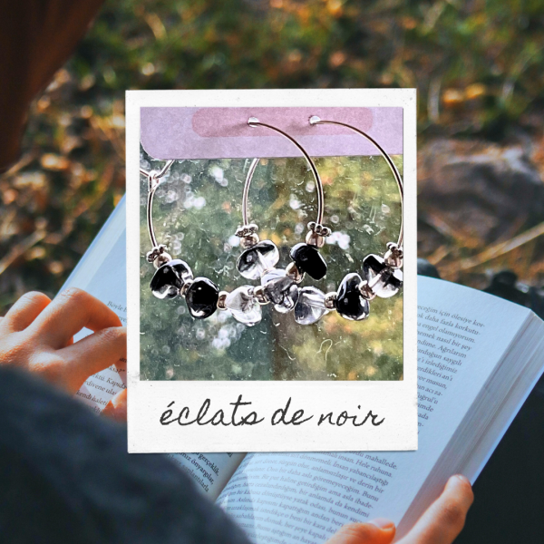 Boucles d'oreilles 'Éclats de...' – Image 3