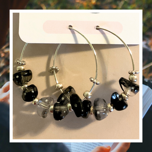Boucles d'oreilles 'Éclats de...' – Image 4
