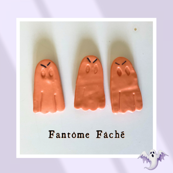 Magnets trio de Fantômes : Messieurs Fâché, Coquet et Timide pour vous servir ! – Image 5