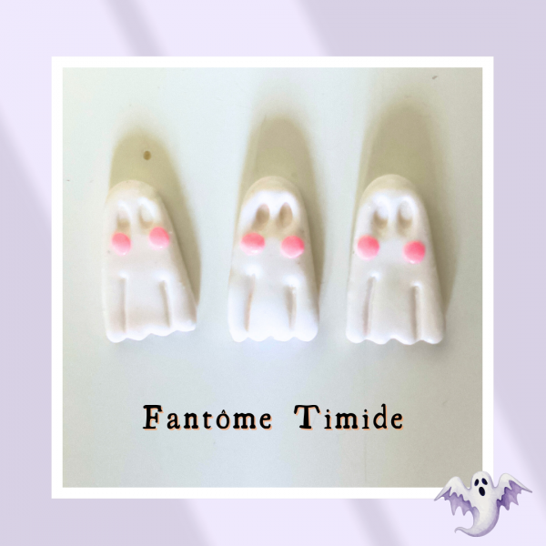 Magnets trio de Fantômes : Messieurs Fâché, Coquet et Timide pour vous servir ! – Image 3